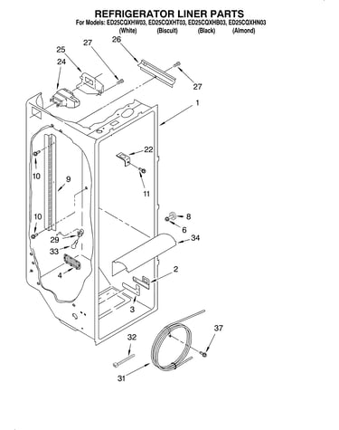 Refrigerator liner