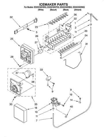 Ice maker/optional