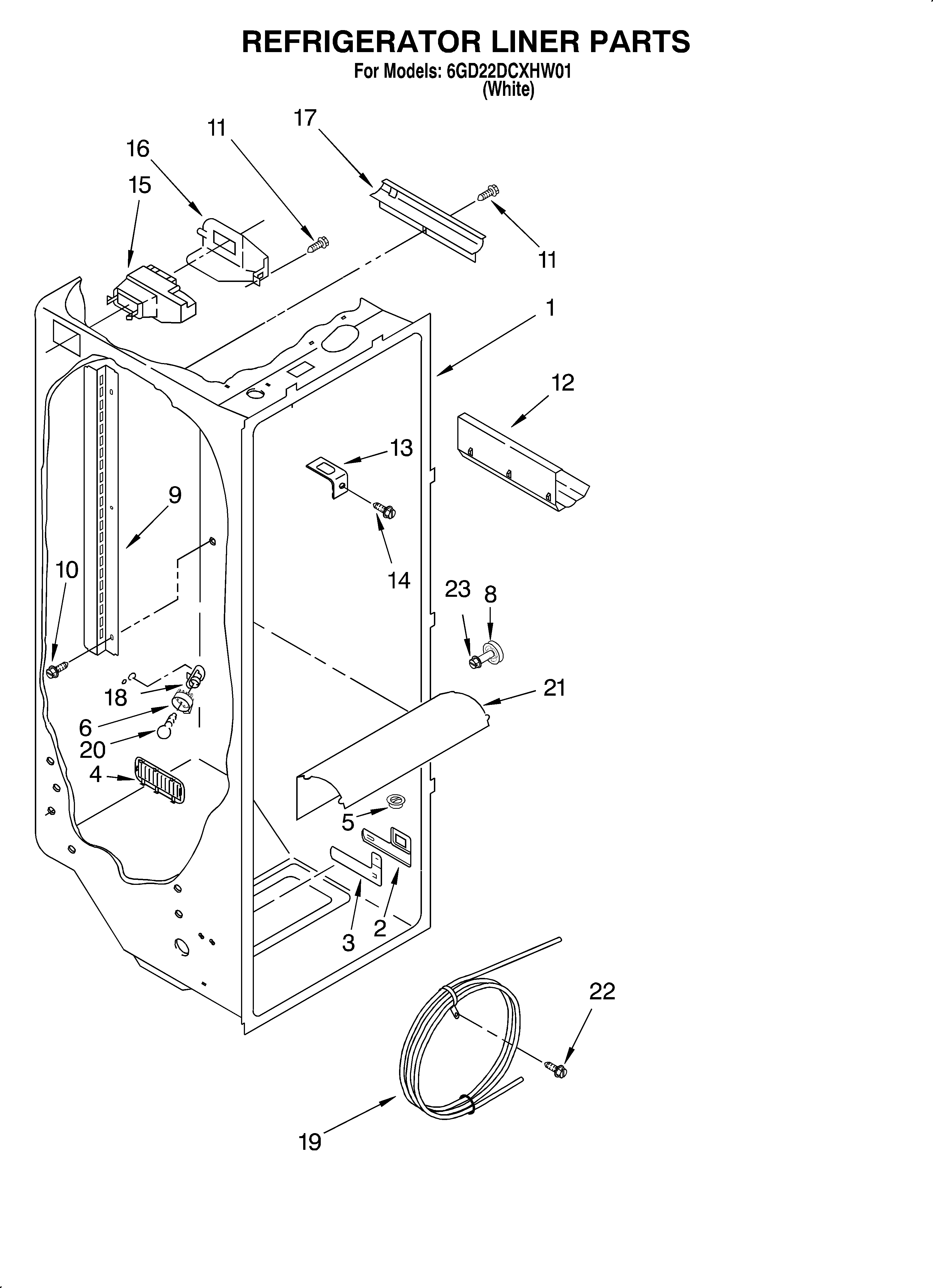 REFRIGERATOR LINER