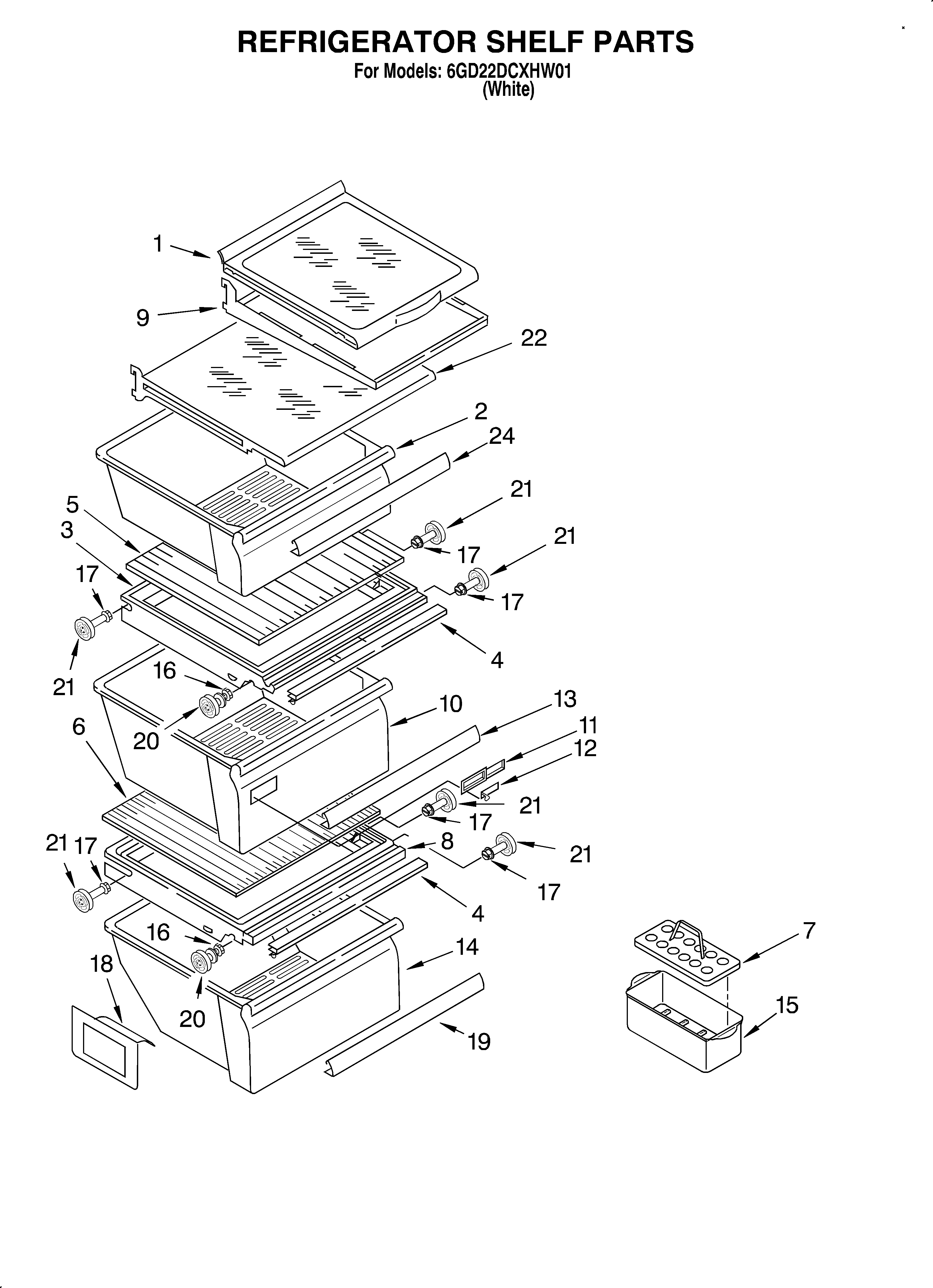 REFRIGERATOR SHELF