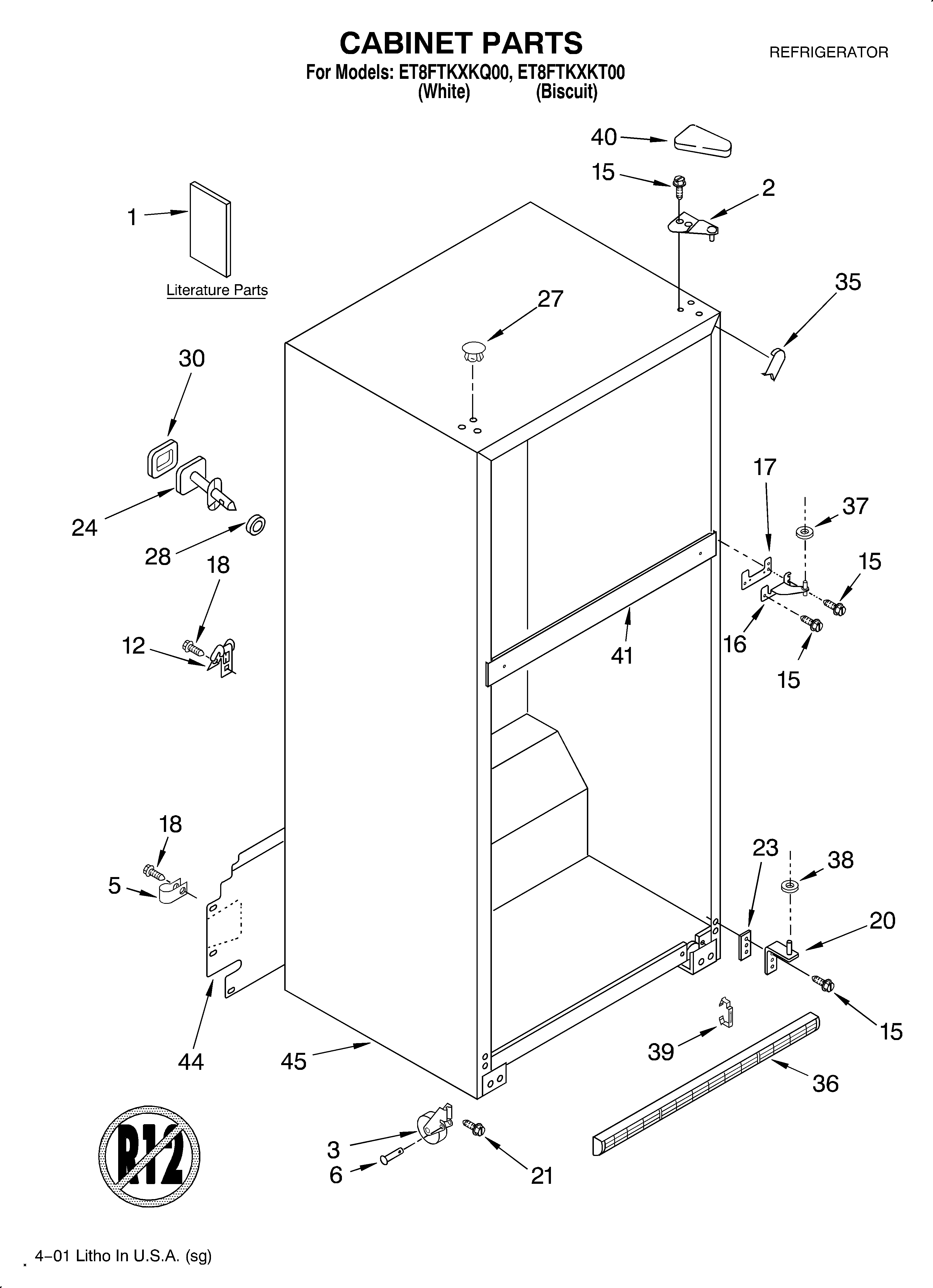 CABINET/LITERATURE