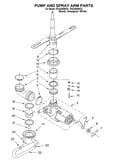 Pump and sprayarm