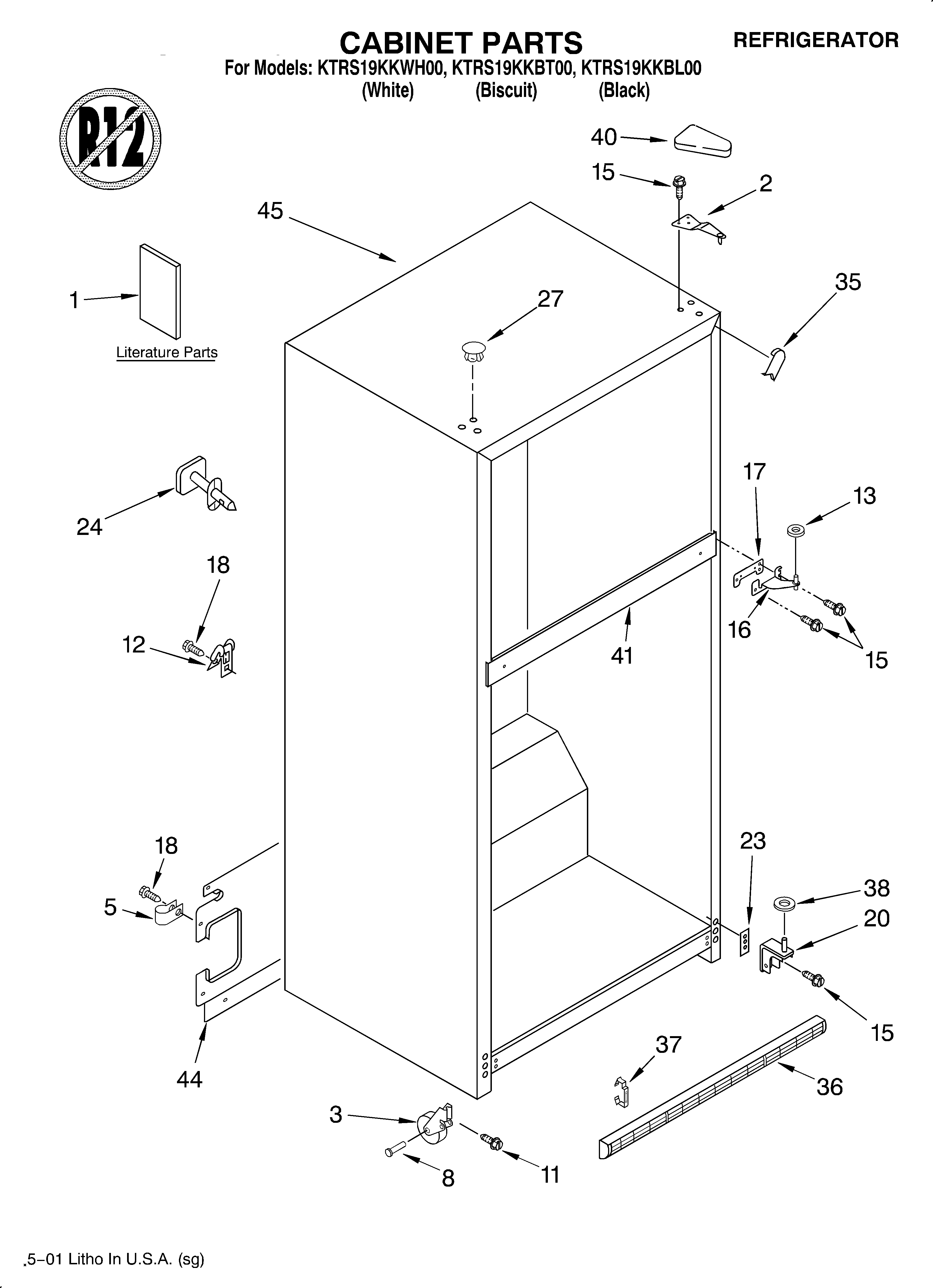 CABINET/LITERATURE