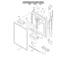 KitchenAid KTRS19KKBL00 refrigerator door diagram