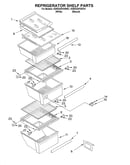 Refrigerator shelf