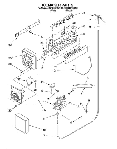 Ice maker/optional