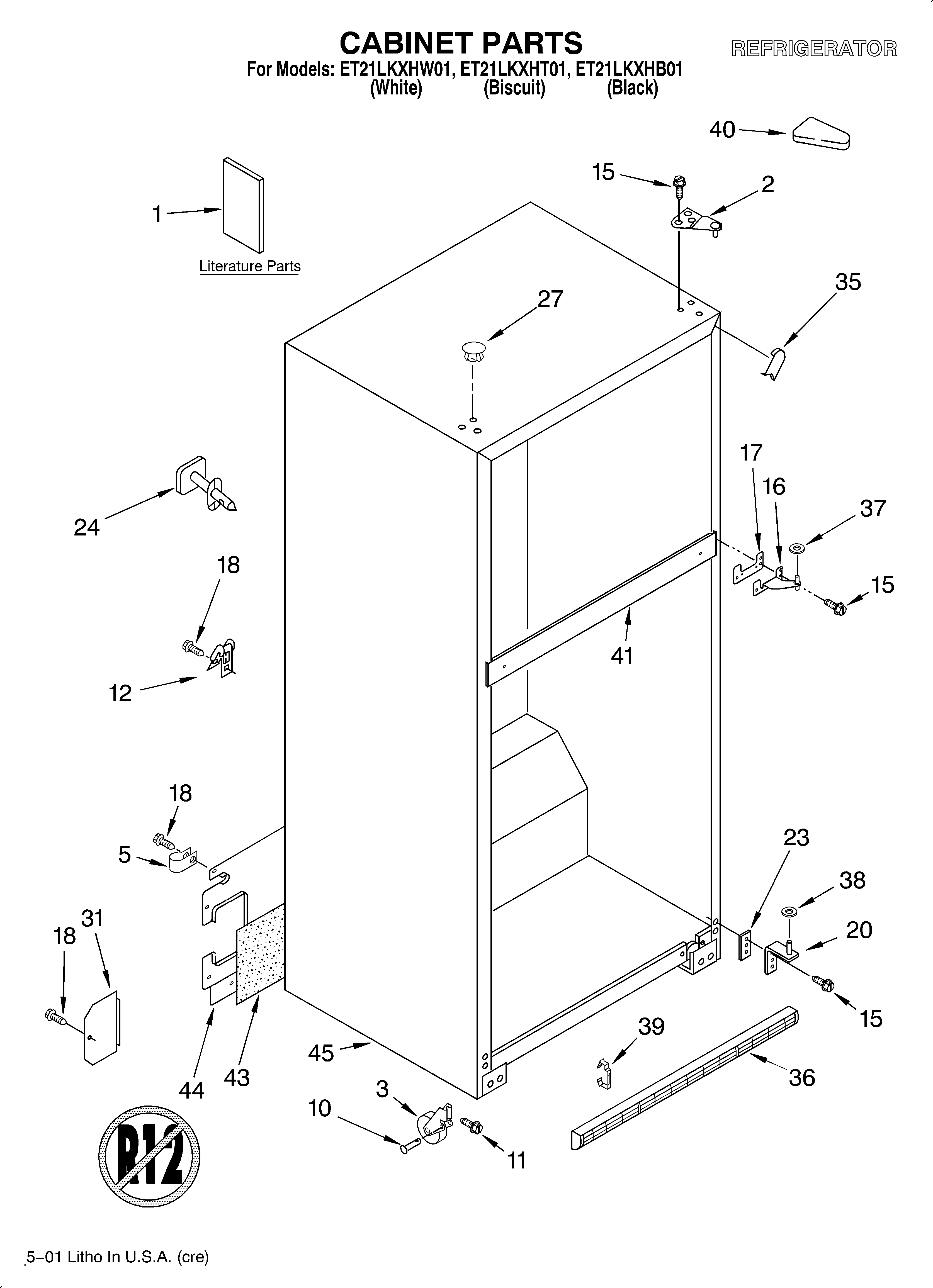 Cabinet/literature