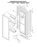 Refrigerator door