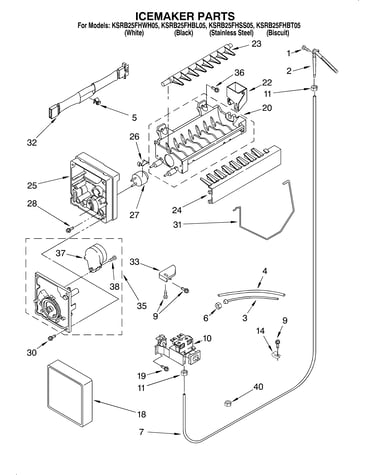 Ice maker/optional