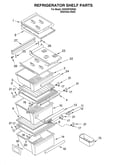 Refrigerator shelf