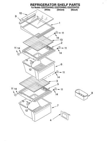 Refrigerator shelf