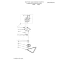 KitchenAid KCCC151JBL0 motor and drive/literature diagram