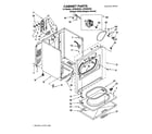 Whirlpool LER5600HZ0 cabinet diagram