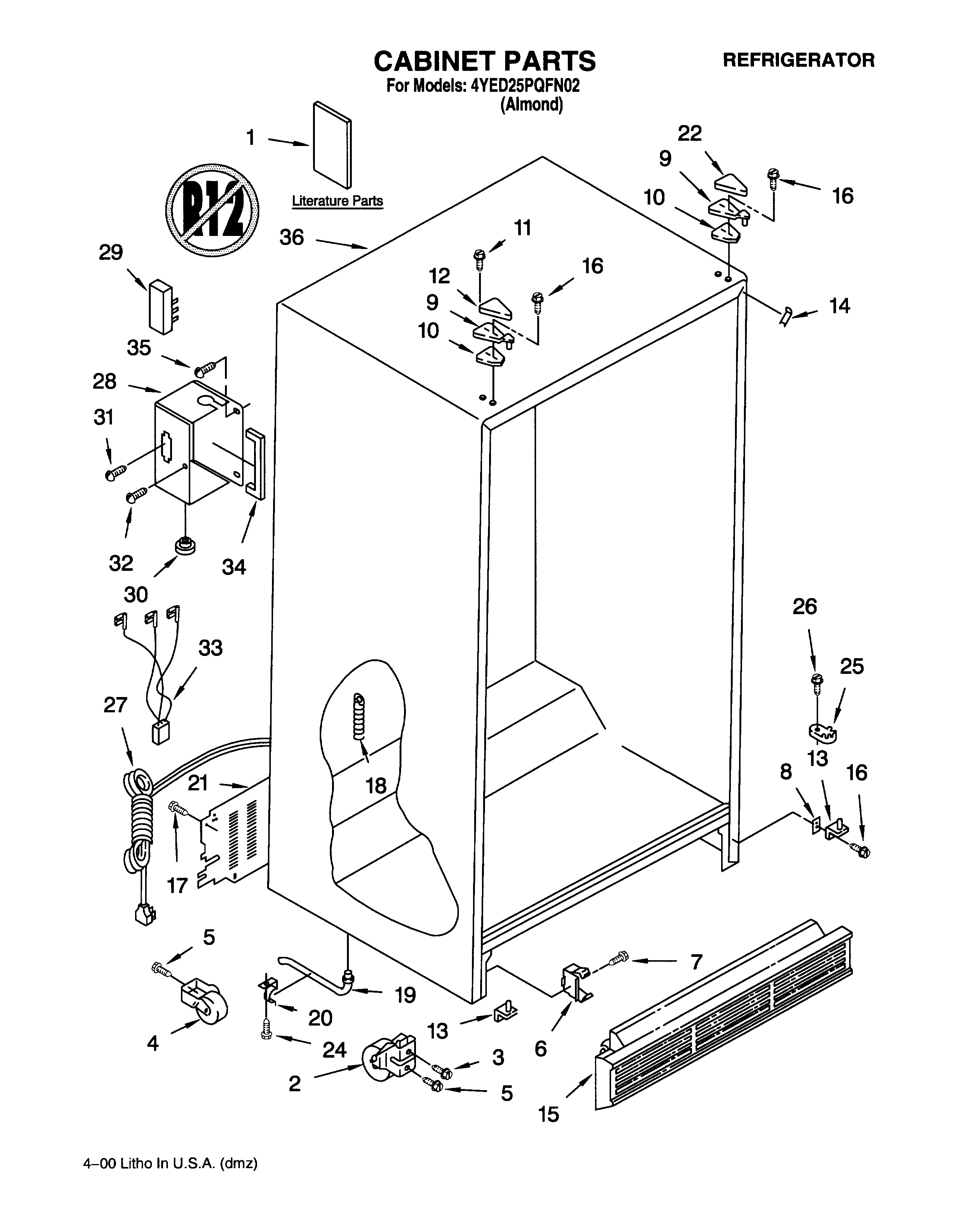 CABINET/LITERATURE