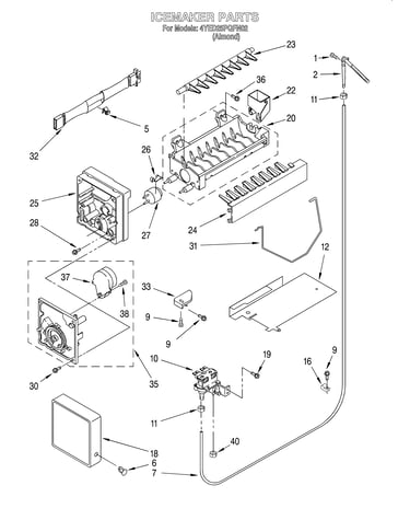 Ice maker/optional