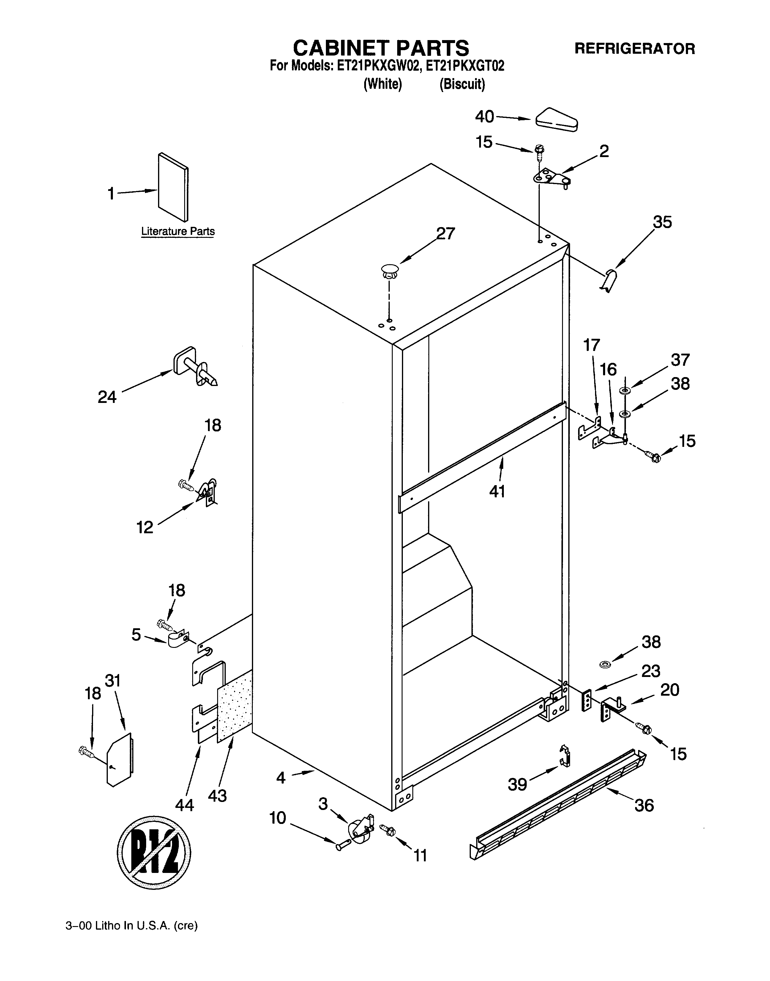 Cabinet/literature