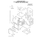 Whirlpool GBD307PDS7 lower oven/literature diagram