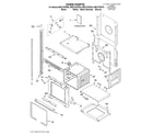Whirlpool GMC275PDB6 oven/literature diagram
