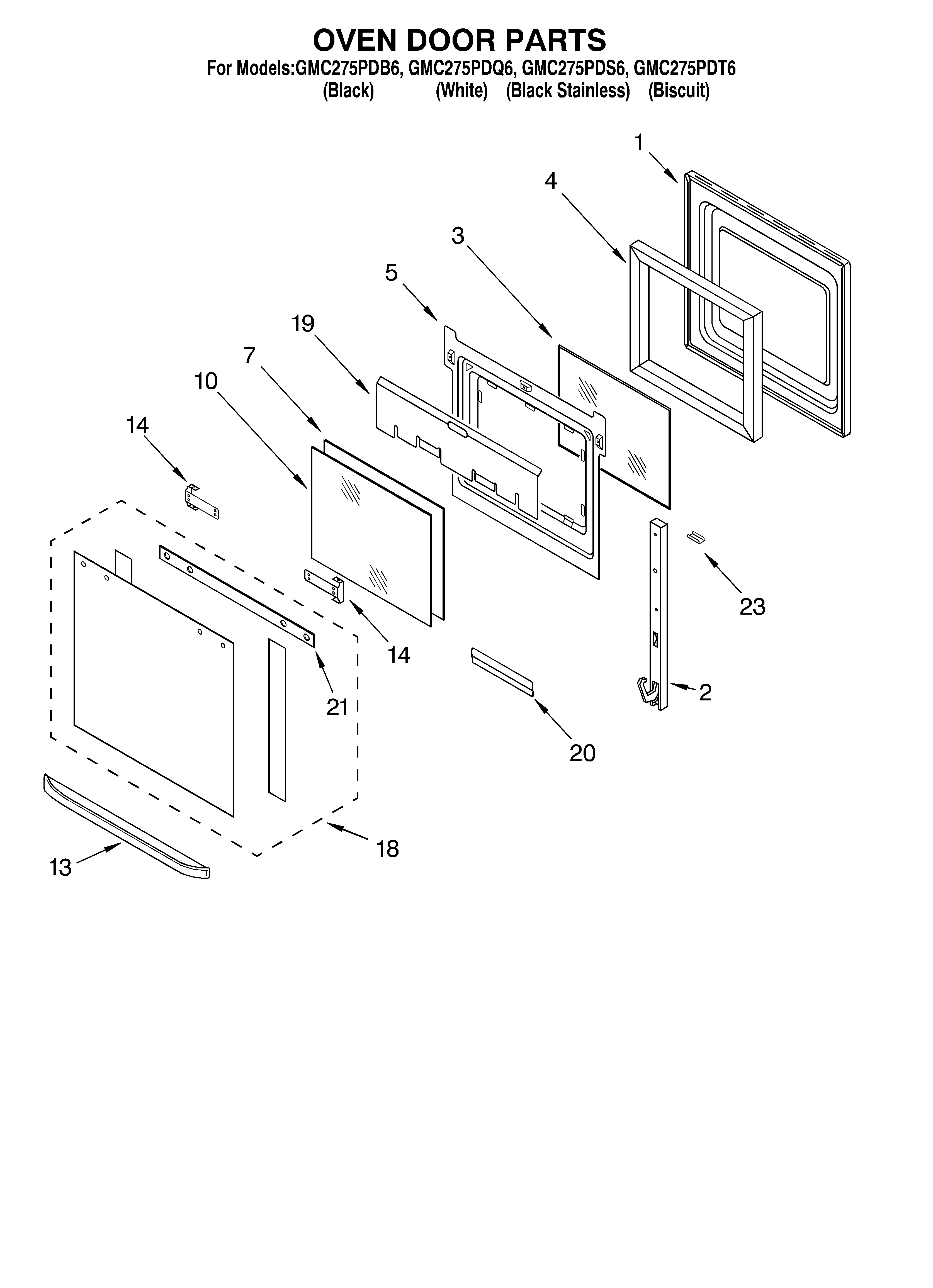 OVEN DOOR