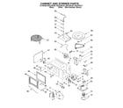 Whirlpool GSC278PJQ4 cabinet and stirrer diagram