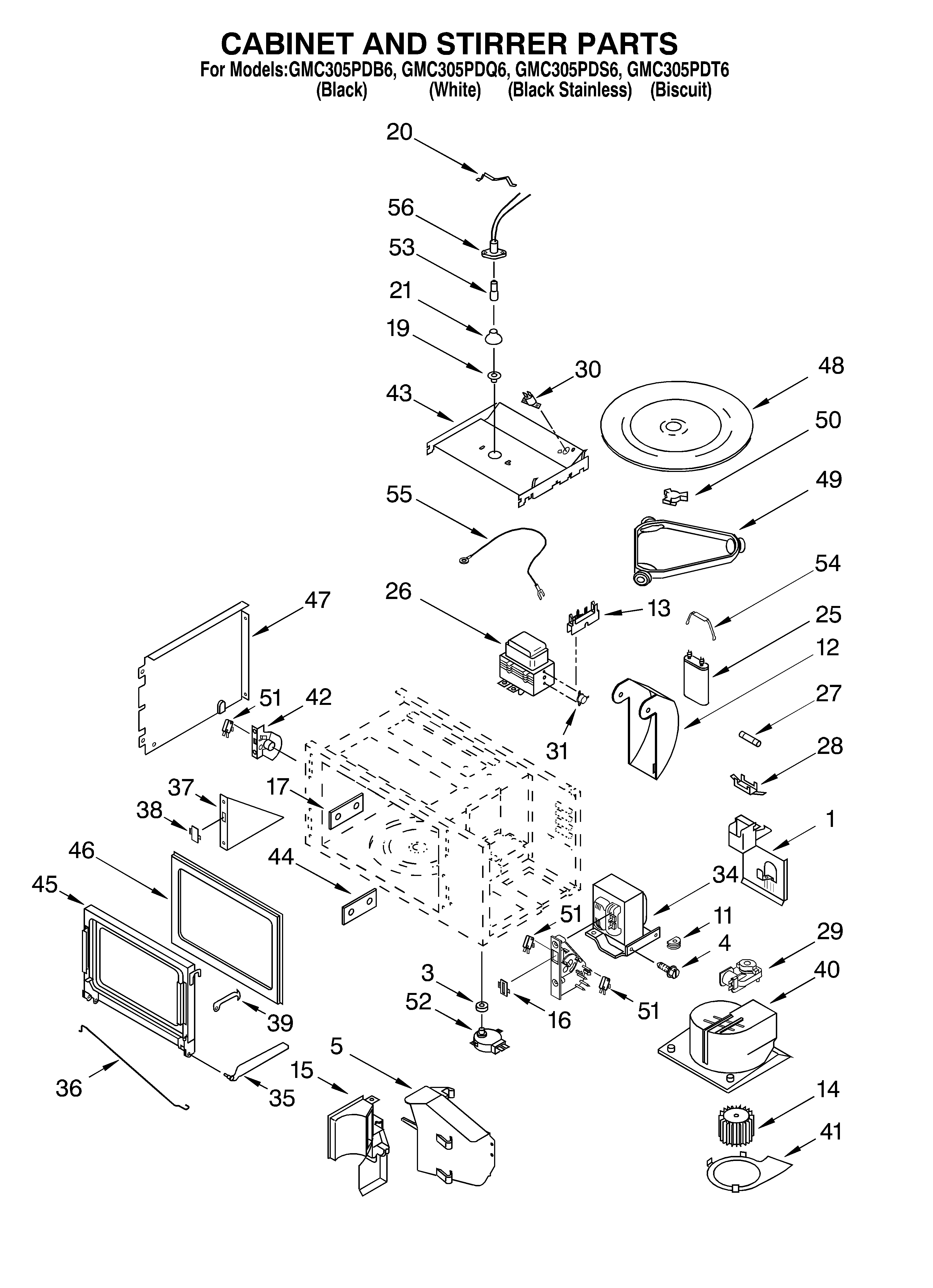 CABINET AND STIRRER