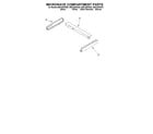 Whirlpool GMC305PDB6 microwave compartment diagram
