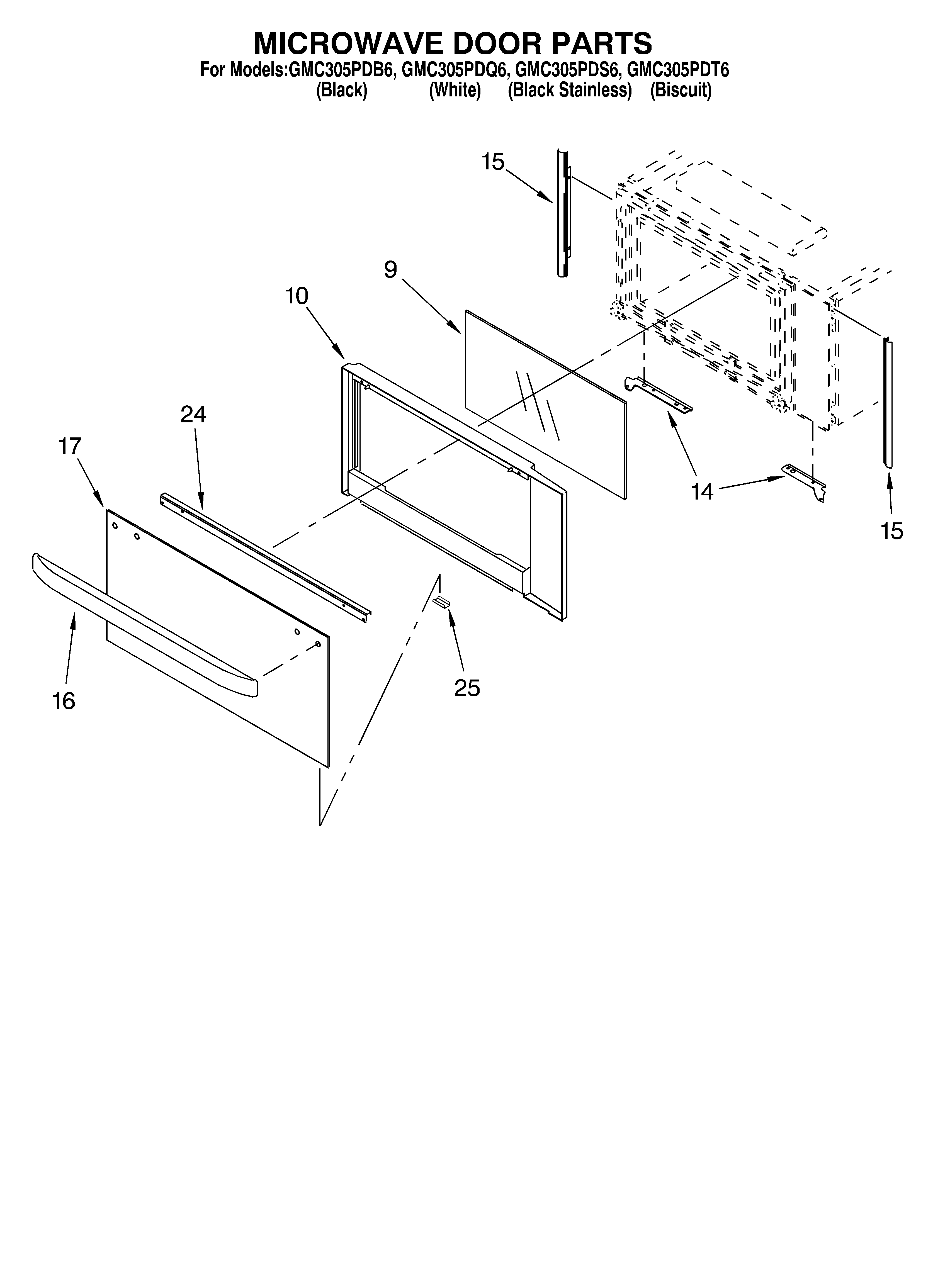MICROWAVE DOOR