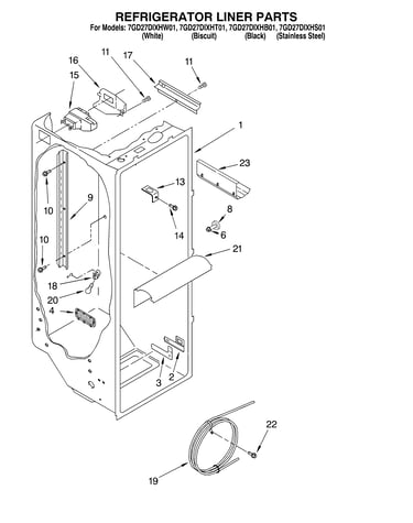 Refrigerator liner