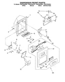 Dispenser front
