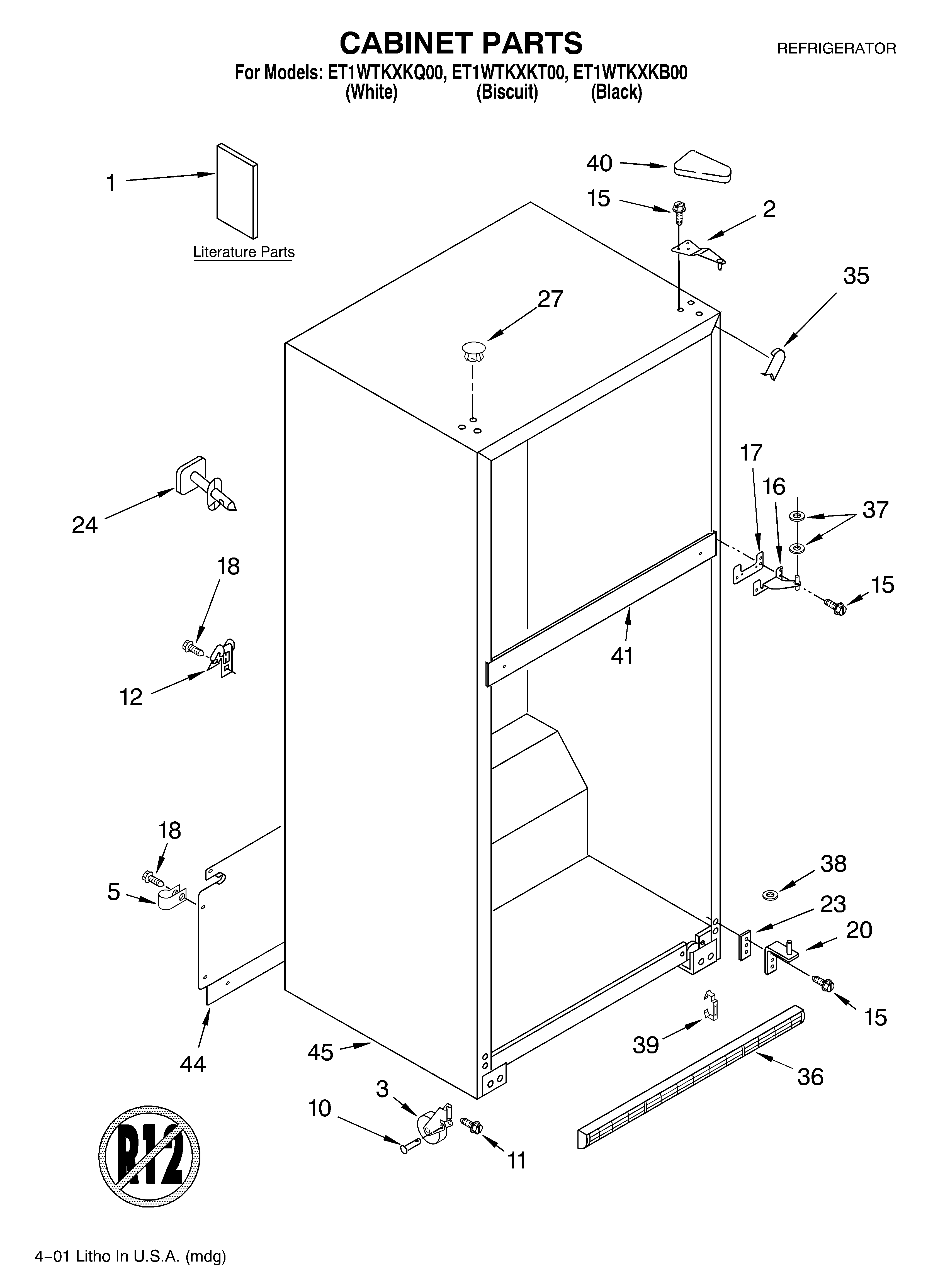 Cabinet/literature
