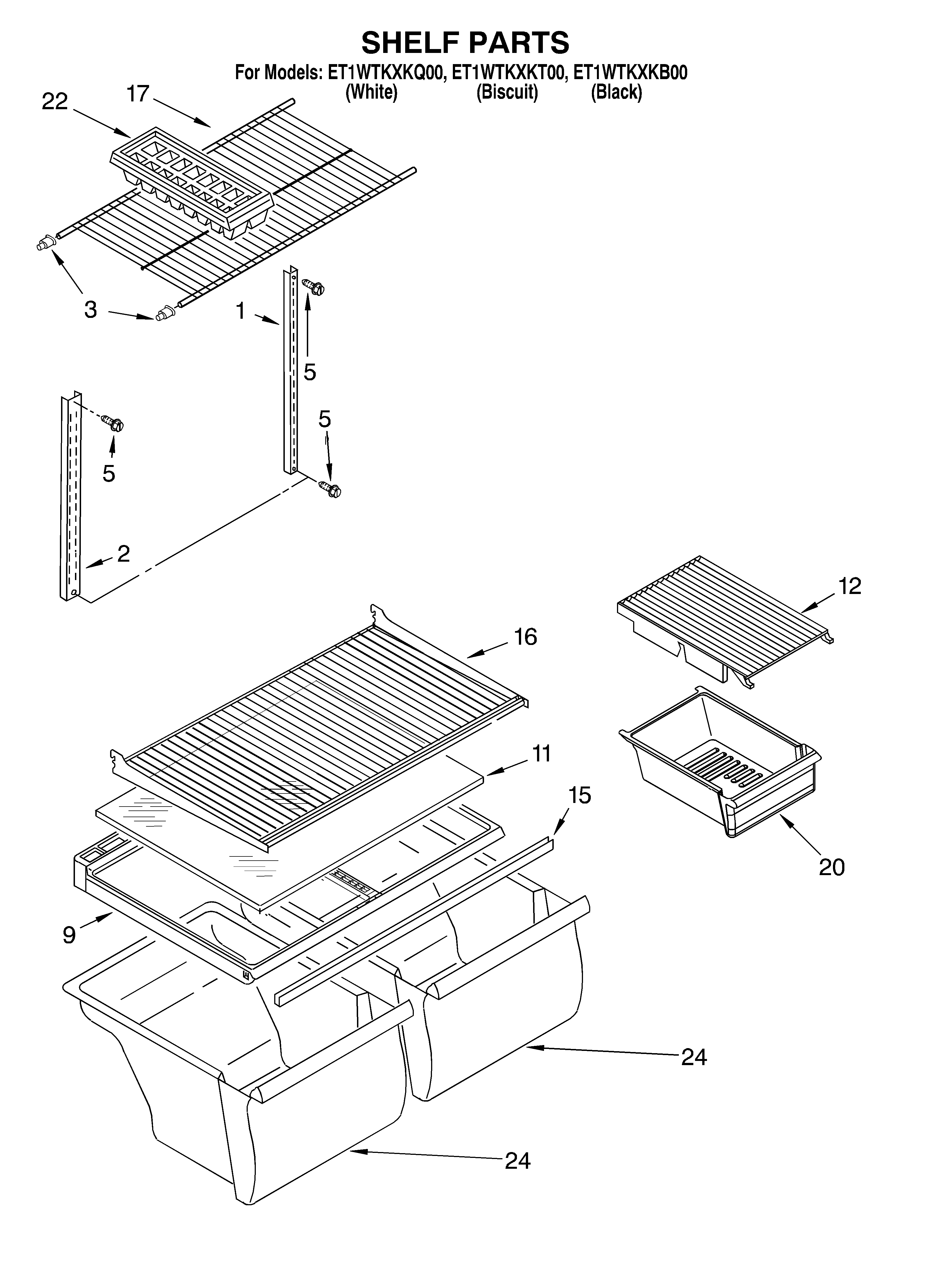 Shelf/optional