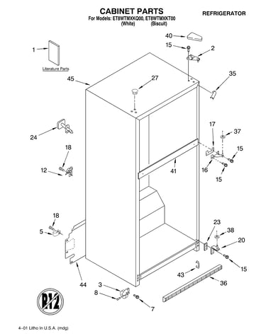 Cabinet/literature