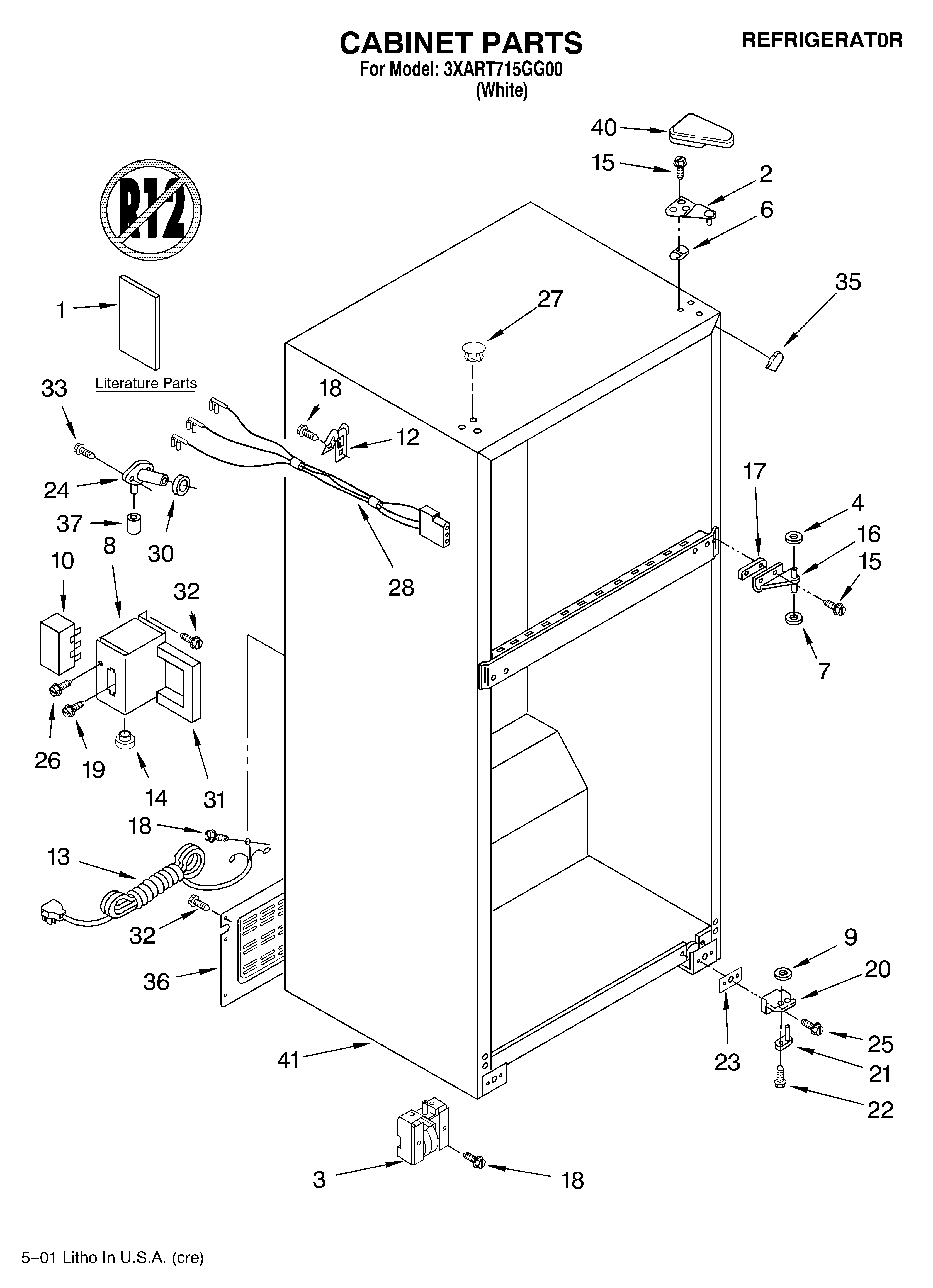 CABINET/LITERATURE