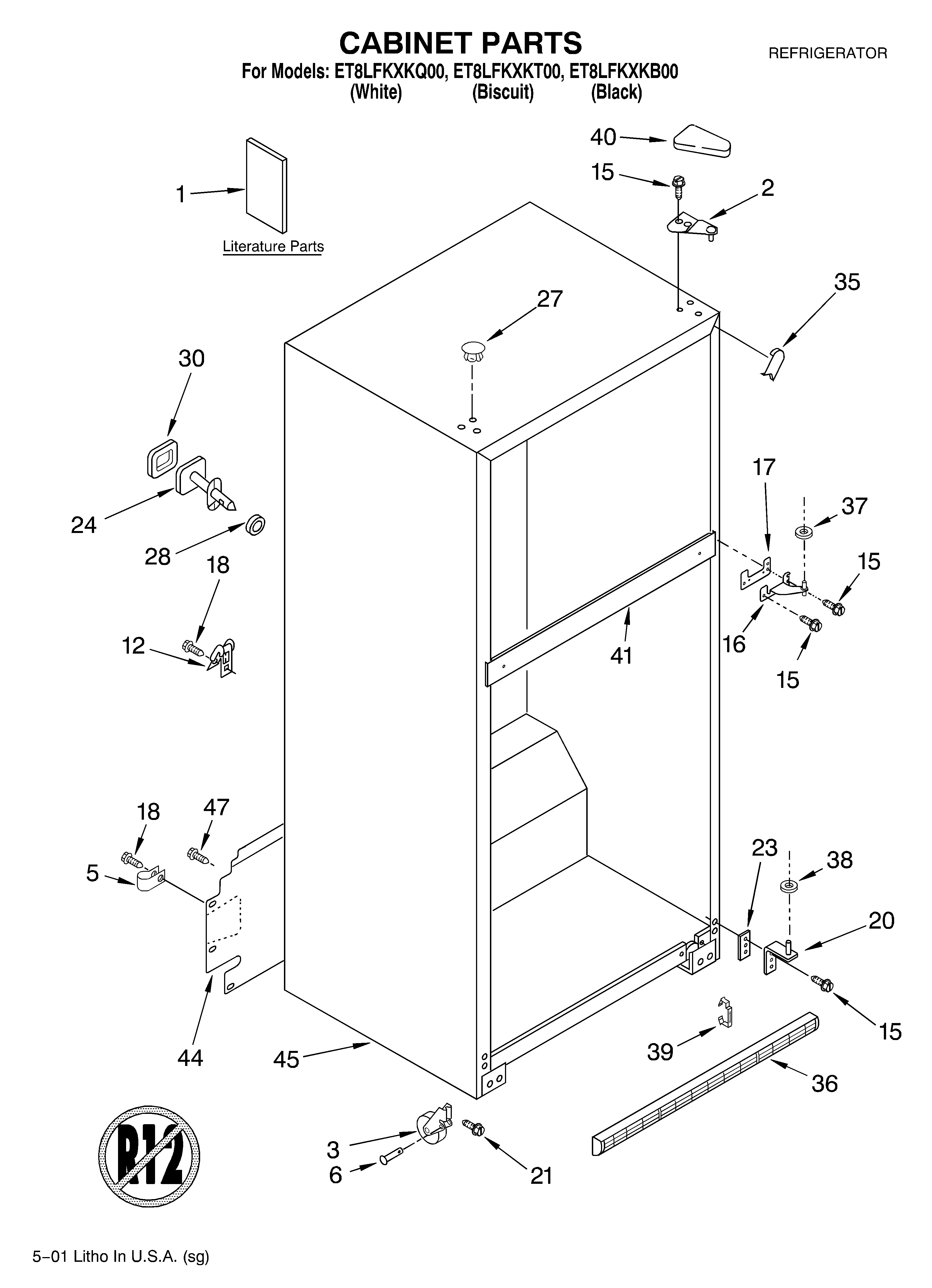 Cabinet/literature