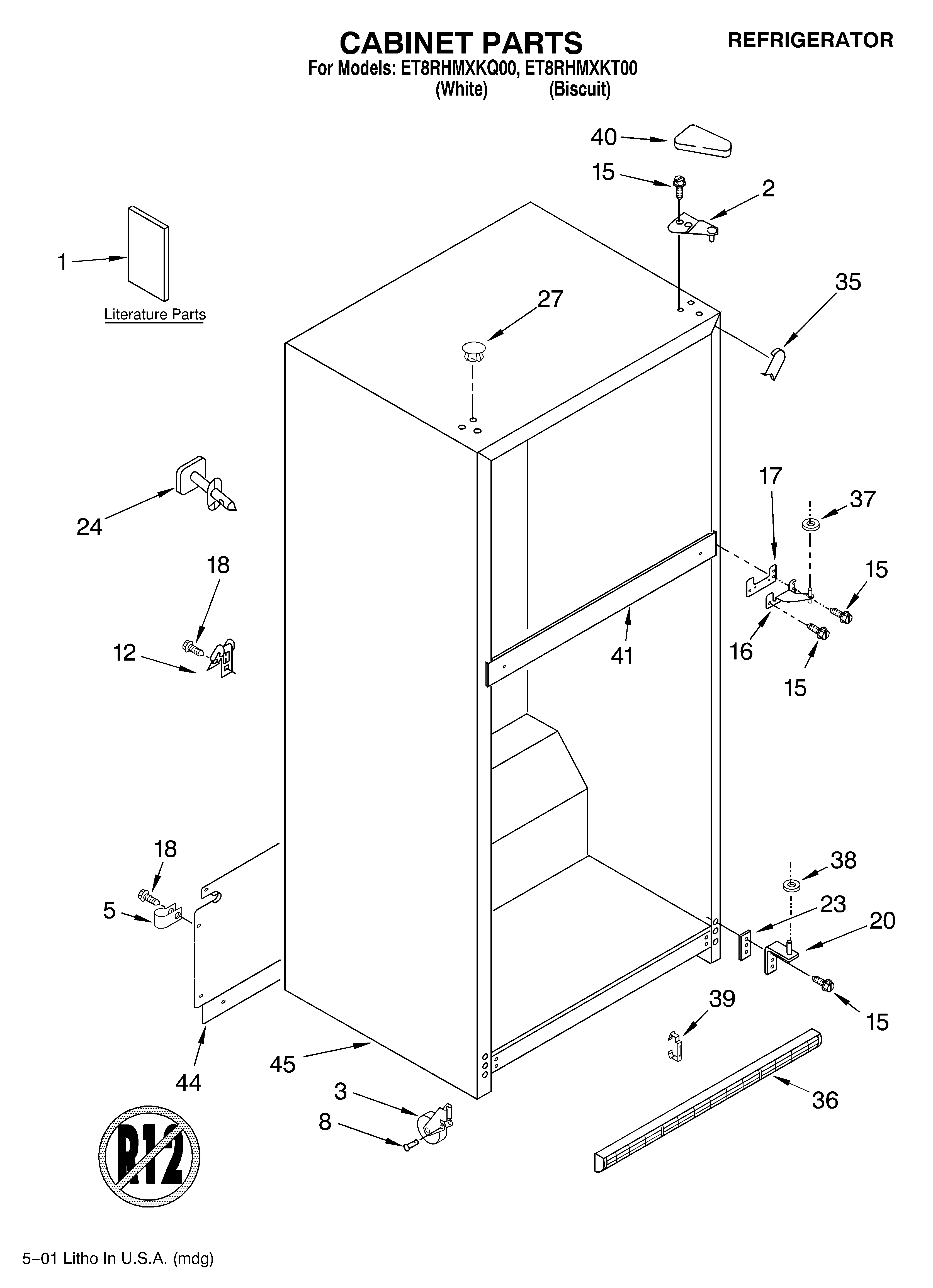 CABINET/LITERATURE