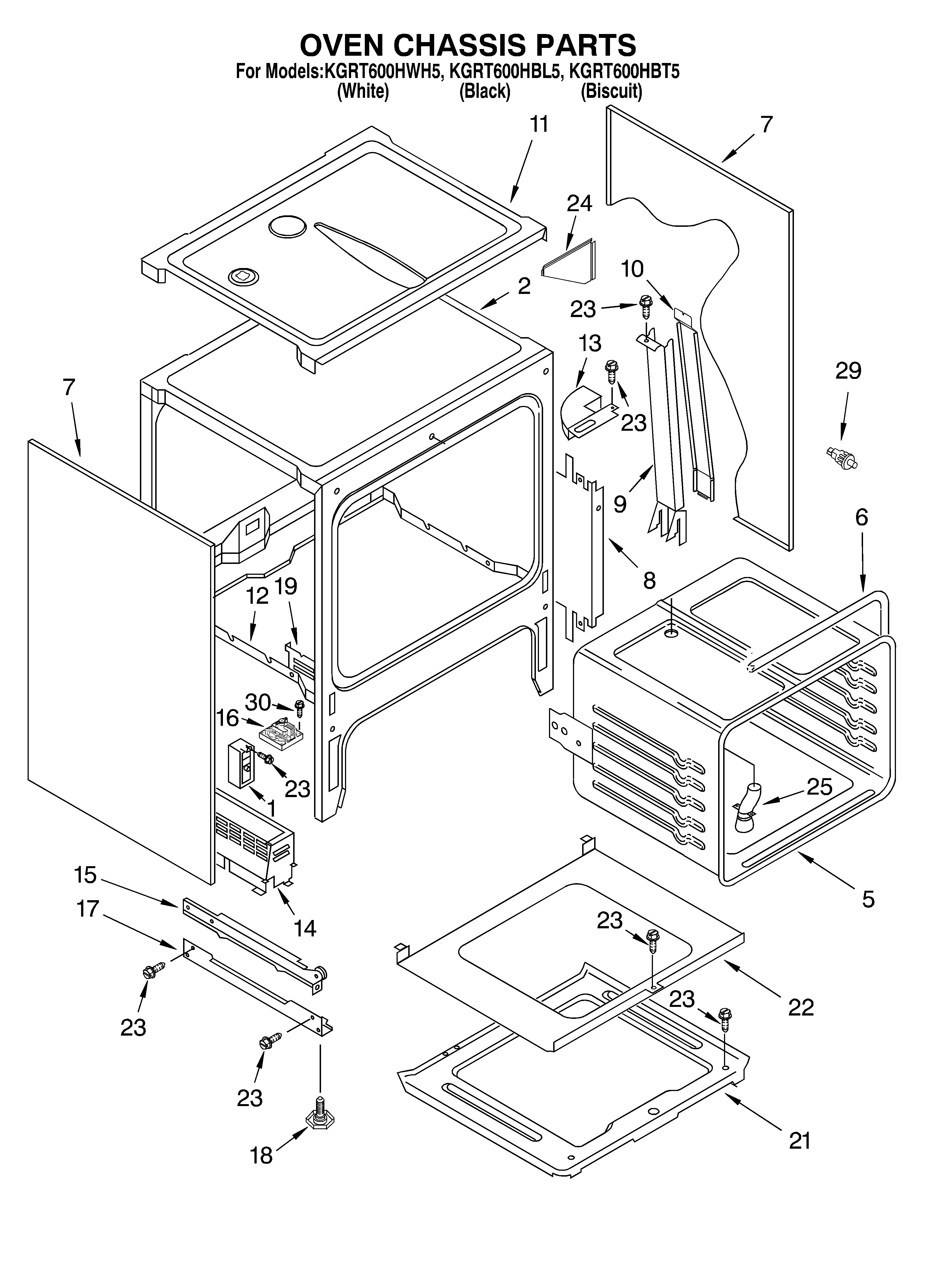 Oven chassis