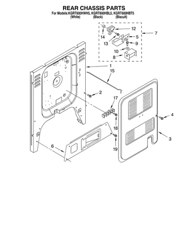 Rear chassis/optional