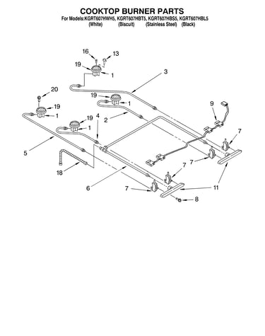 Cooktop burner