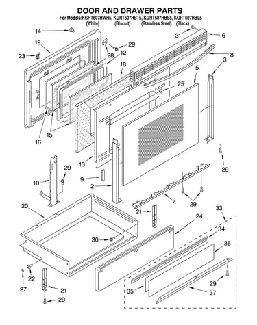 Door and drawer