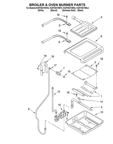 Broiler and oven burner
