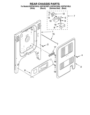Rear chassis/optional