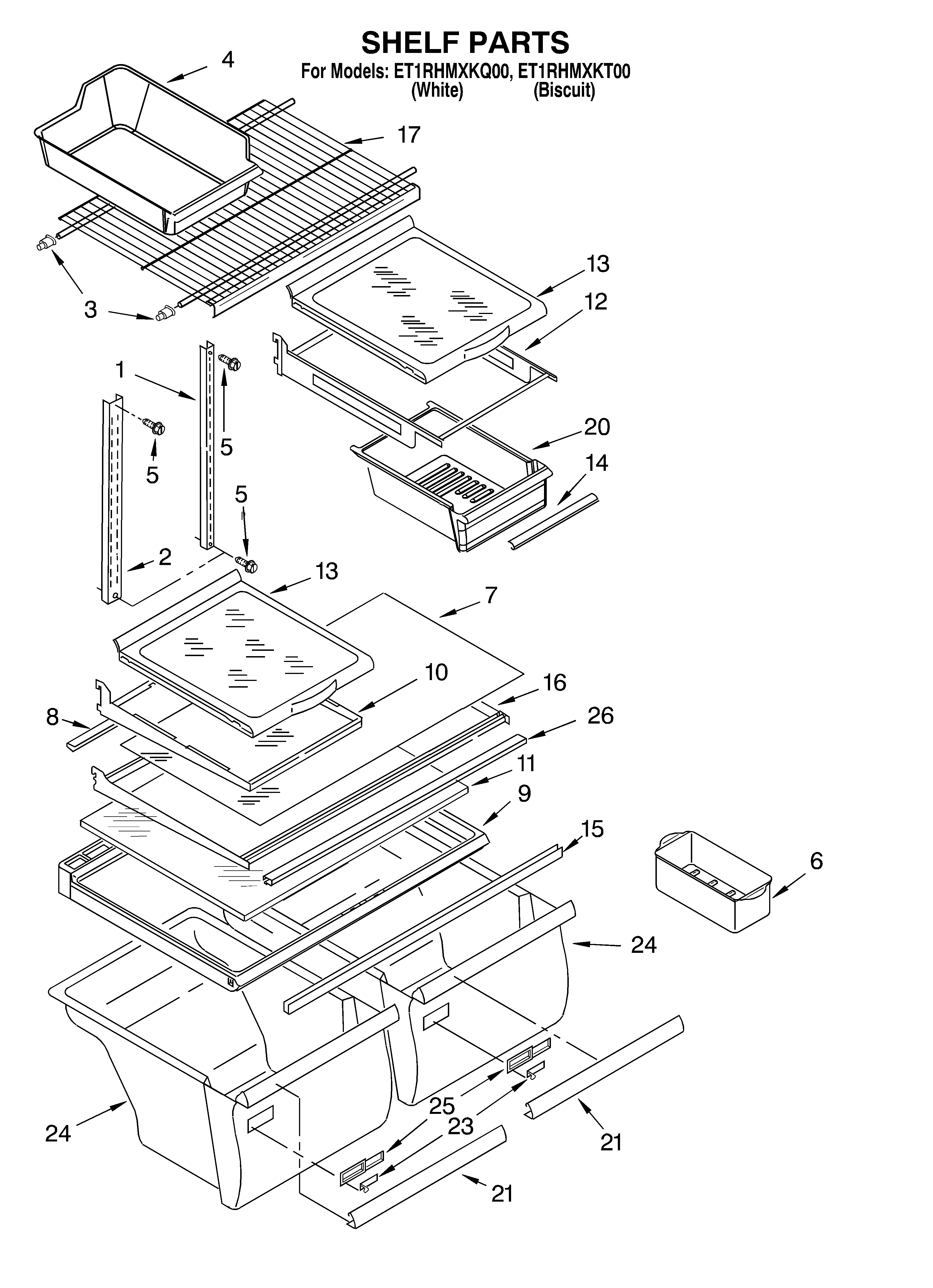 Shelf/optional