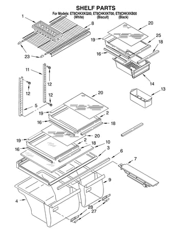 Shelf/optional