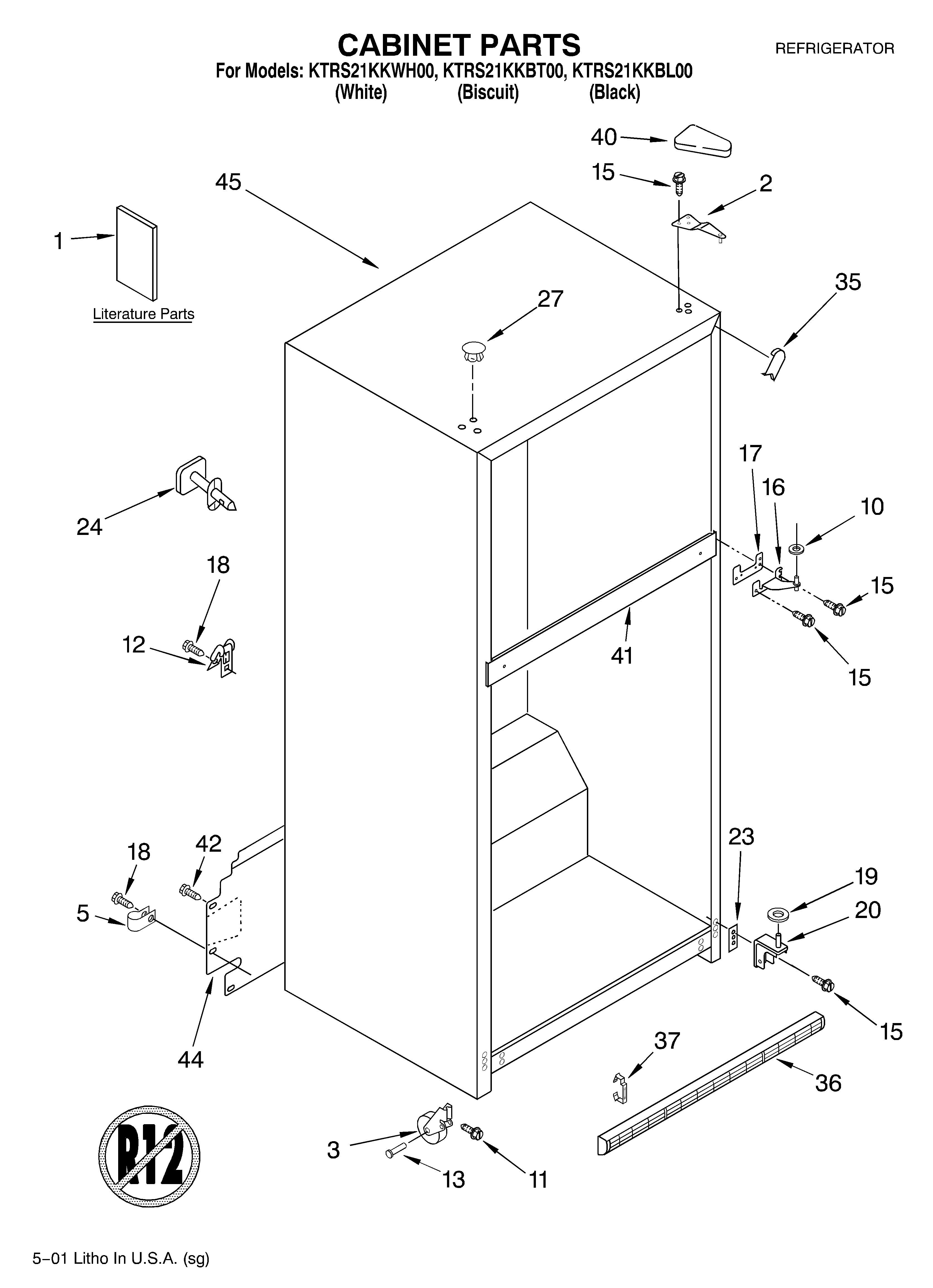 CABINET/LITERATURE