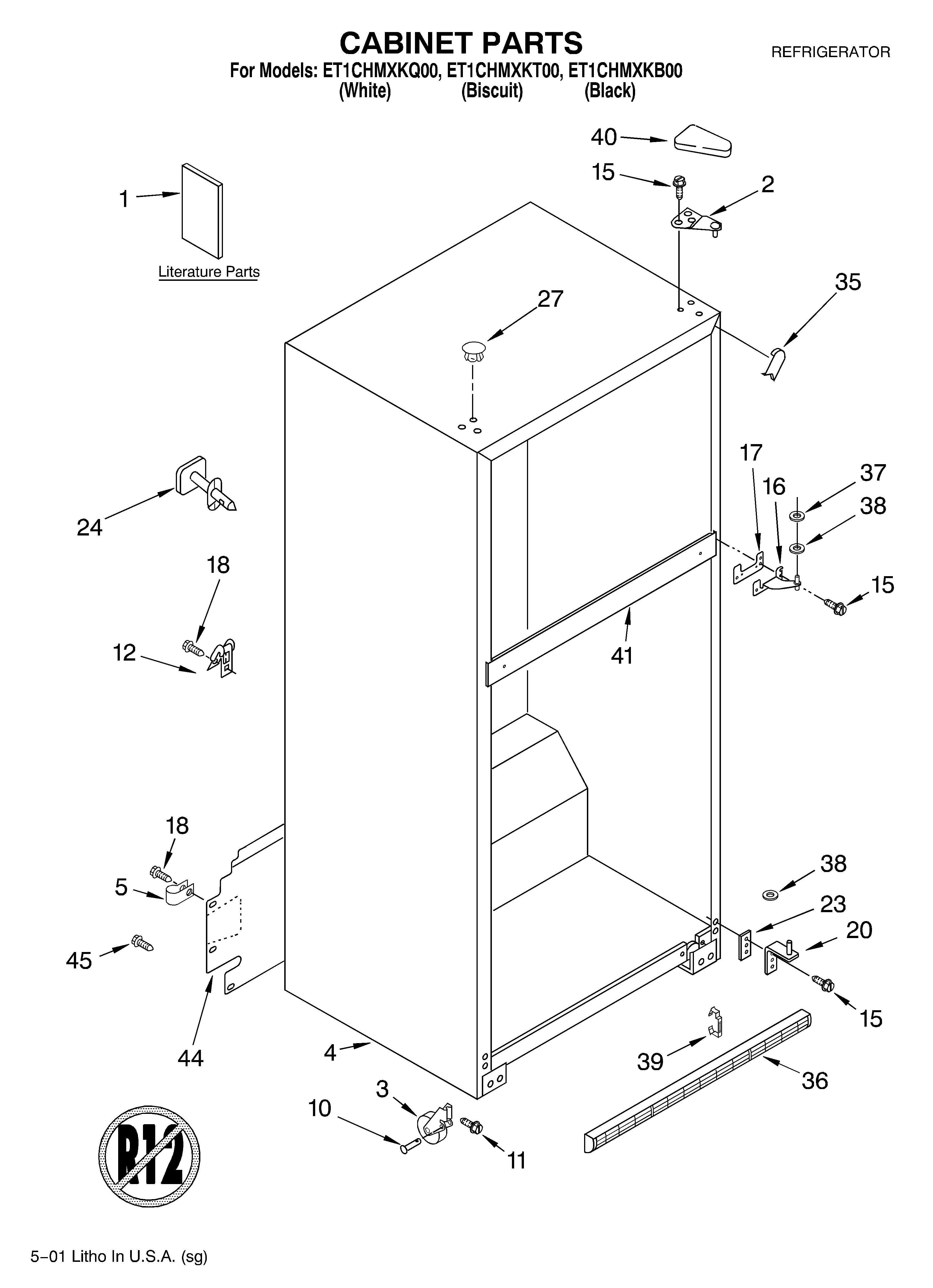 CABINET/LITERATURE