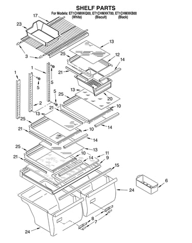 Shelf/optional
