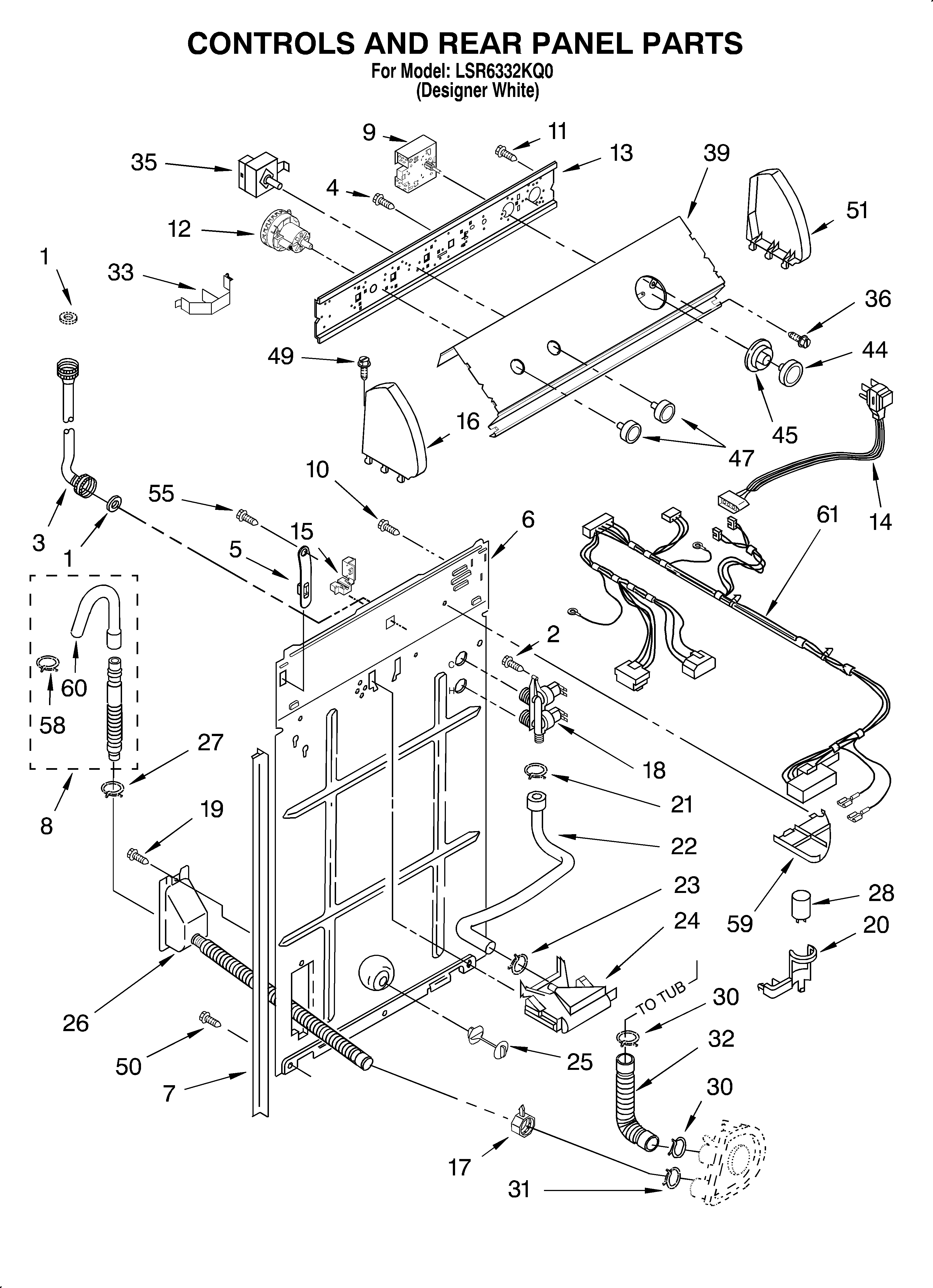 CONTROLS AND REAR PANEL