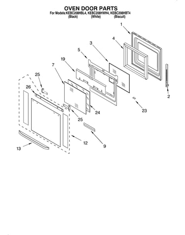 Oven door