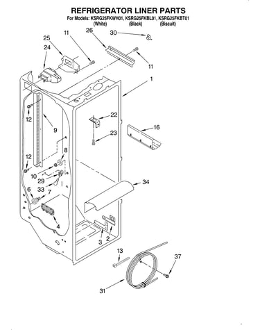 Refrigerator liner