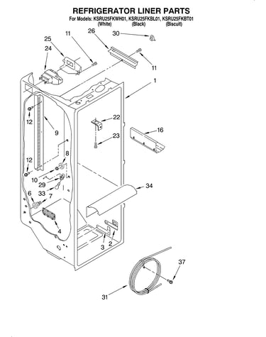 Refrigerator liner